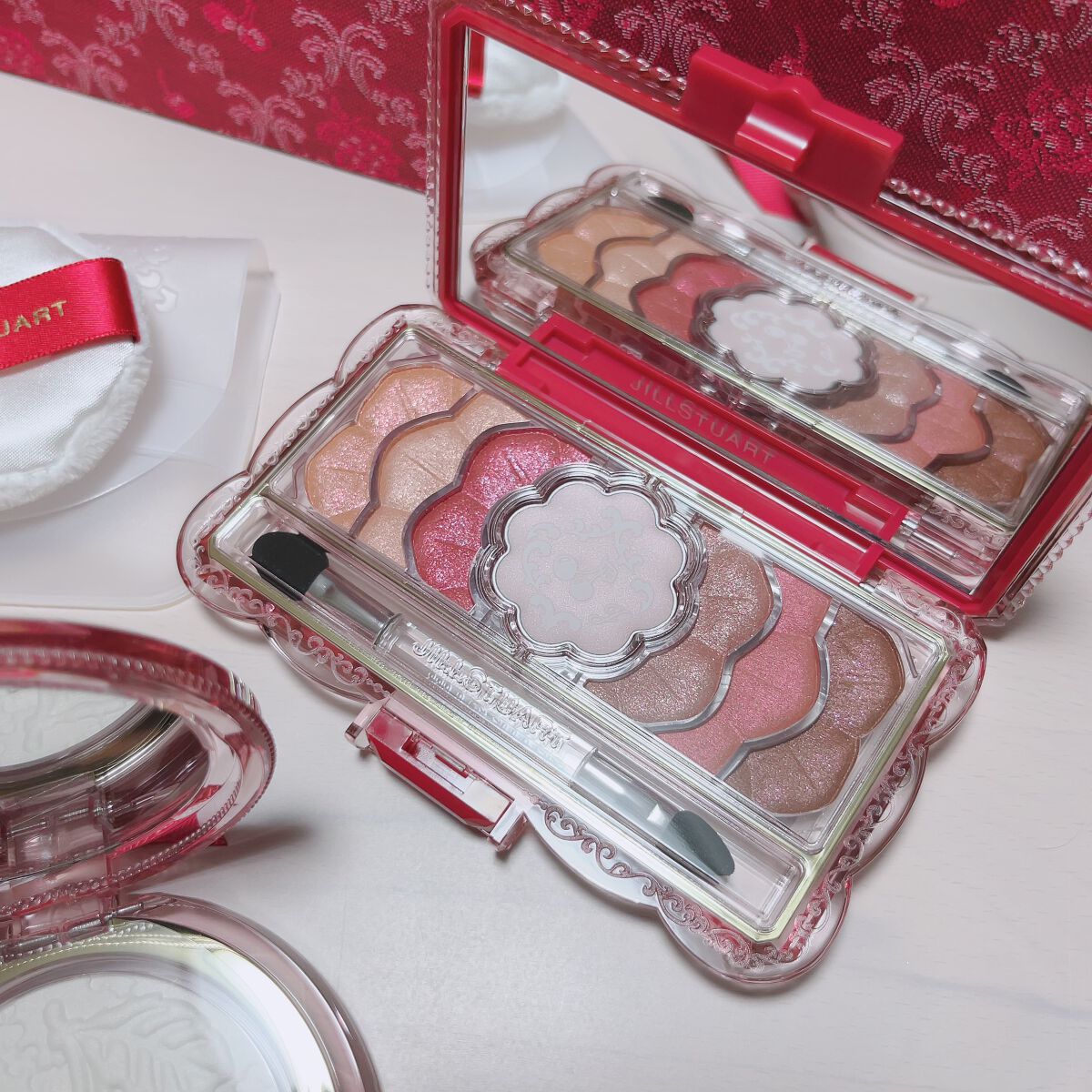 ジルスチュアート ミッドナイトチェリー コレクション/JILL STUART/メイクアップキットを使ったクチコミ(2枚目)
