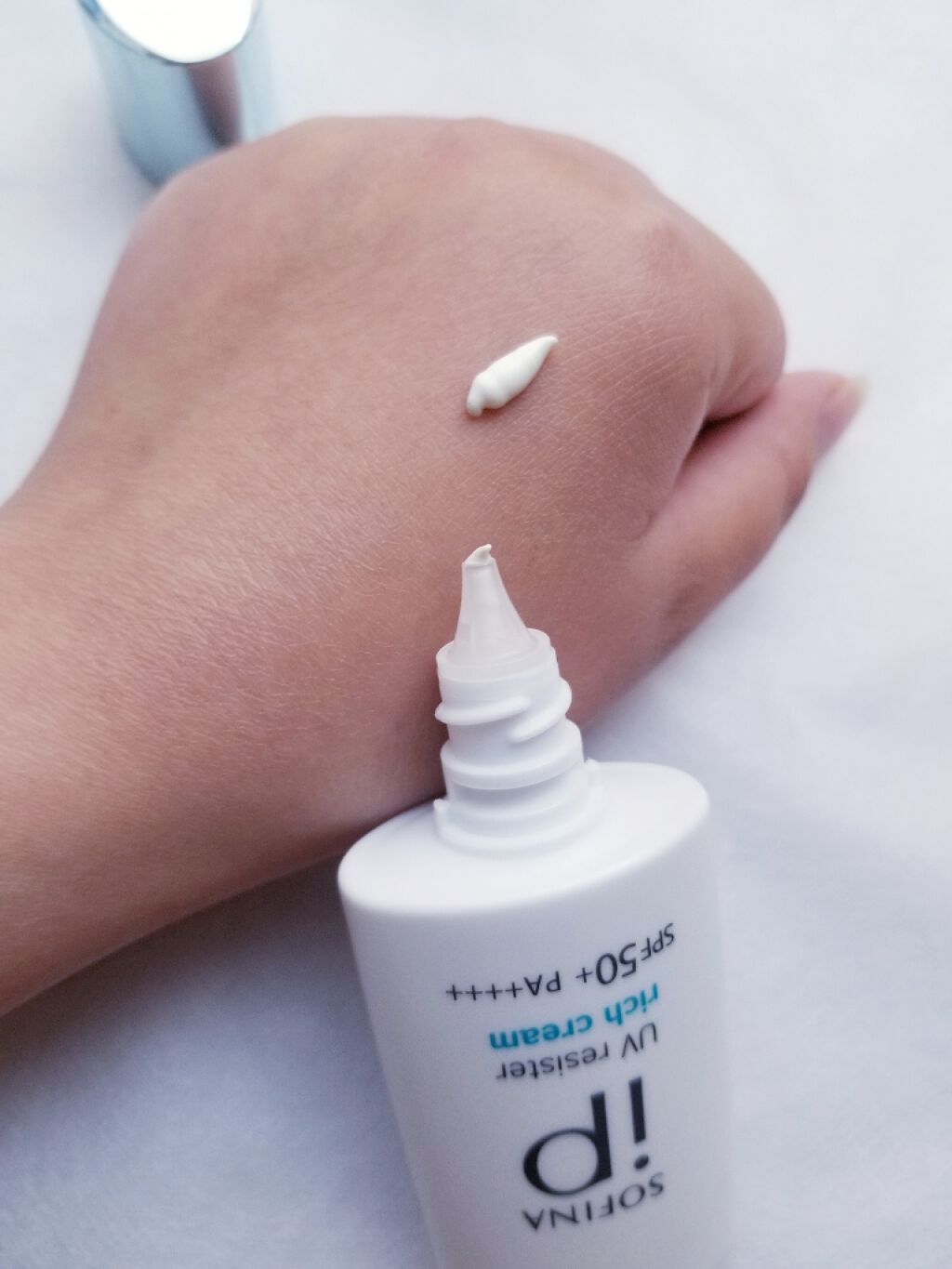SOFINA iP UV レジスト リッチクリーム/SOFINA iP/日焼け止め・UVケアを使ったクチコミ（3枚目）