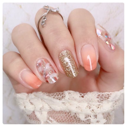 ネイルフィット ジェルネイルシール/GELATO FACTORY/ネイルシールを使ったクチコミ(1枚目)