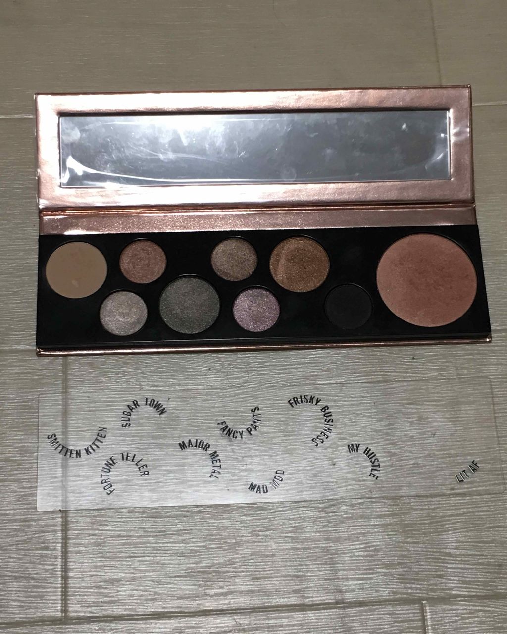 メタリスタ/M・A・C/アイシャドウパレットを使ったクチコミ(2枚目)