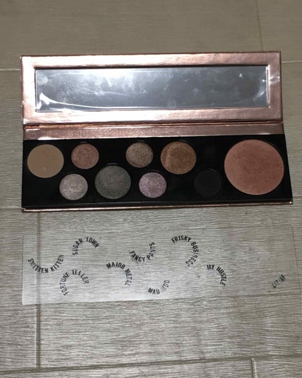 メタリスタ/M・A・C/アイシャドウパレットを使ったクチコミ(2枚目)