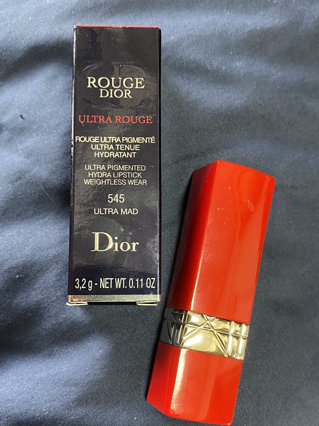 ルージュ ディオール ウルトラ ルージュ/Dior/口紅を使ったクチコミ（1枚目）