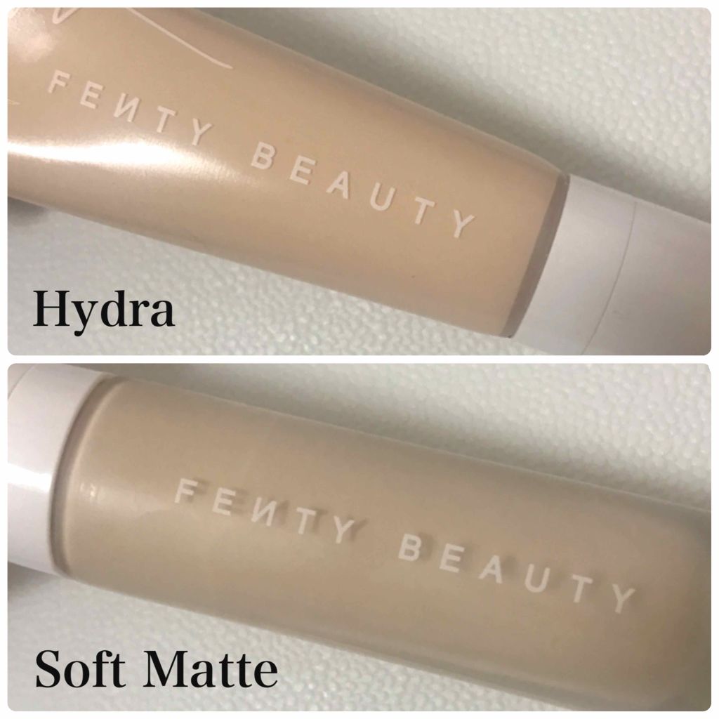 HYDRATING LONGWEAR FOUNDATION/FENTY BEAUTY BY RIHANNA/リキッドファンデーションを使ったクチコミ(2枚目)