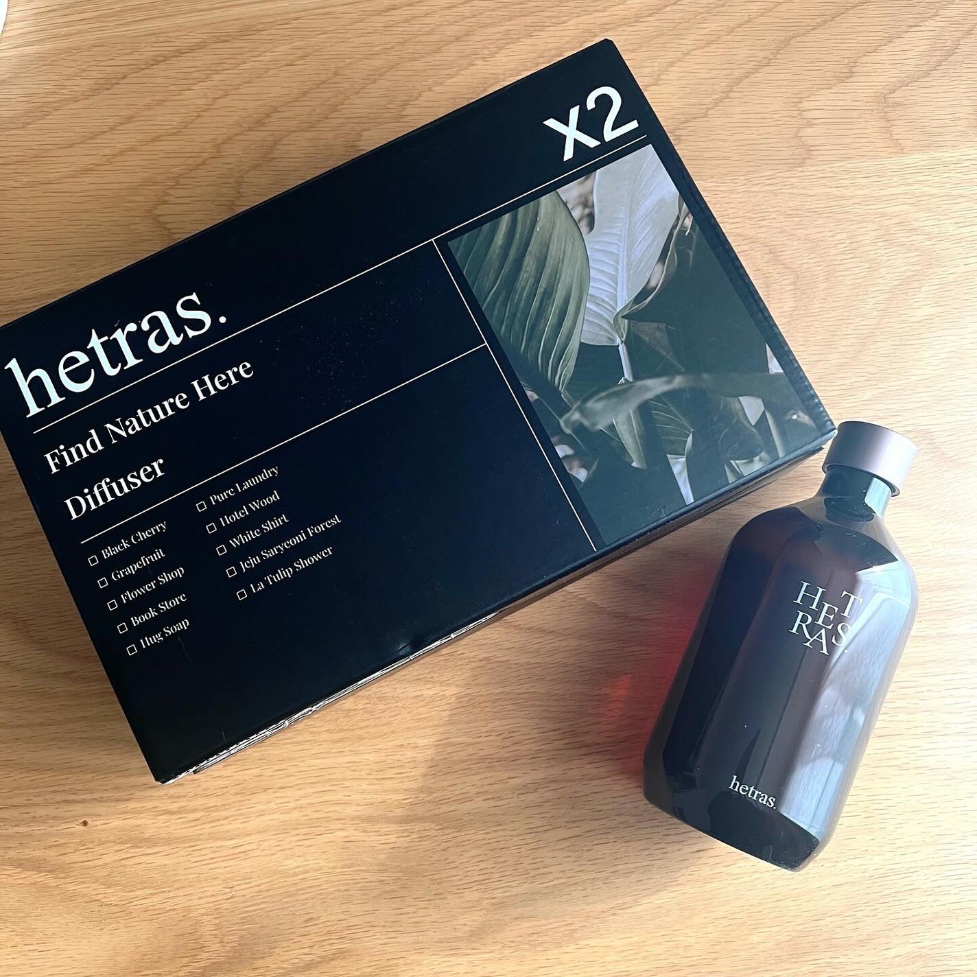 プレミアムディフューザー/hetras/ルームフレグランスを使ったクチコミ(2枚目)