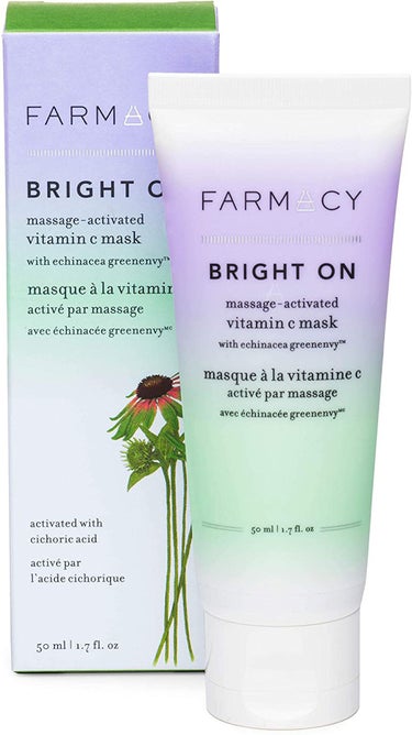 Bright On Massage Activated Vitamin C Mask FARMACY