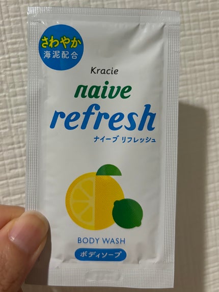 リフレッシュ ボディソープ(海泥配合)/ナイーブ/ボディソープを使ったクチコミ(1枚目)