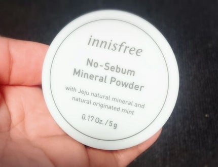 ノーセバム ミネラルパウダー/innisfree/ルースパウダーを使ったクチコミ(1枚目)
