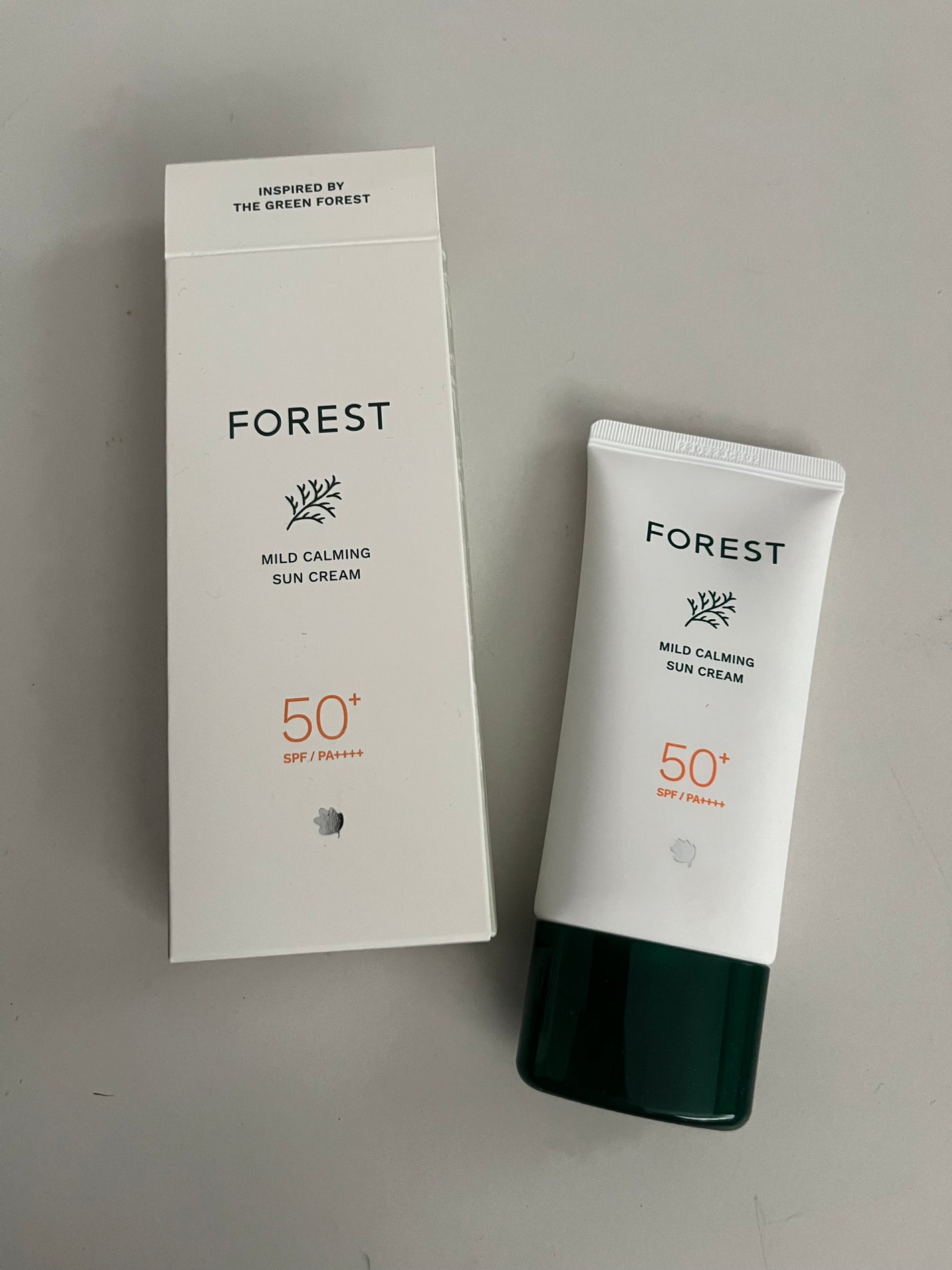 フォレスト マイルドカーミングサンクリーム/FoRest by Greenfinger/日焼け止めクリームを使ったクチコミ(1枚目)