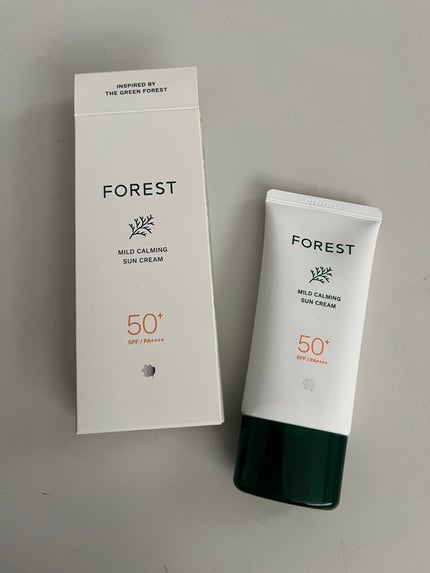 フォレスト マイルドカーミングサンクリーム/FoRest by Greenfinger/日焼け止めクリームを使ったクチコミ(1枚目)