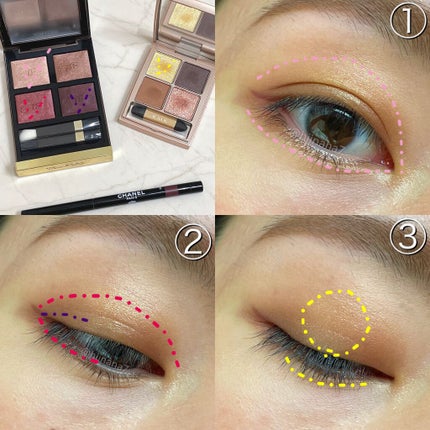 アイ カラー クォード/TOM FORD BEAUTY/アイシャドウパレットを使ったクチコミ(3枚目)