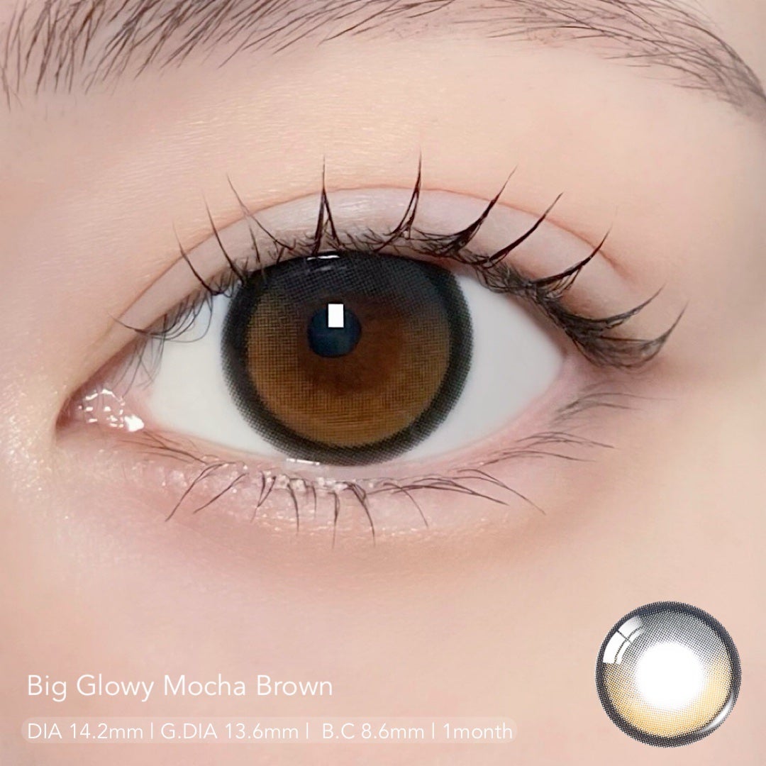 Glowy 1day/OLENS/ワンデー(1DAY)カラコンを使ったクチコミ(8枚目)