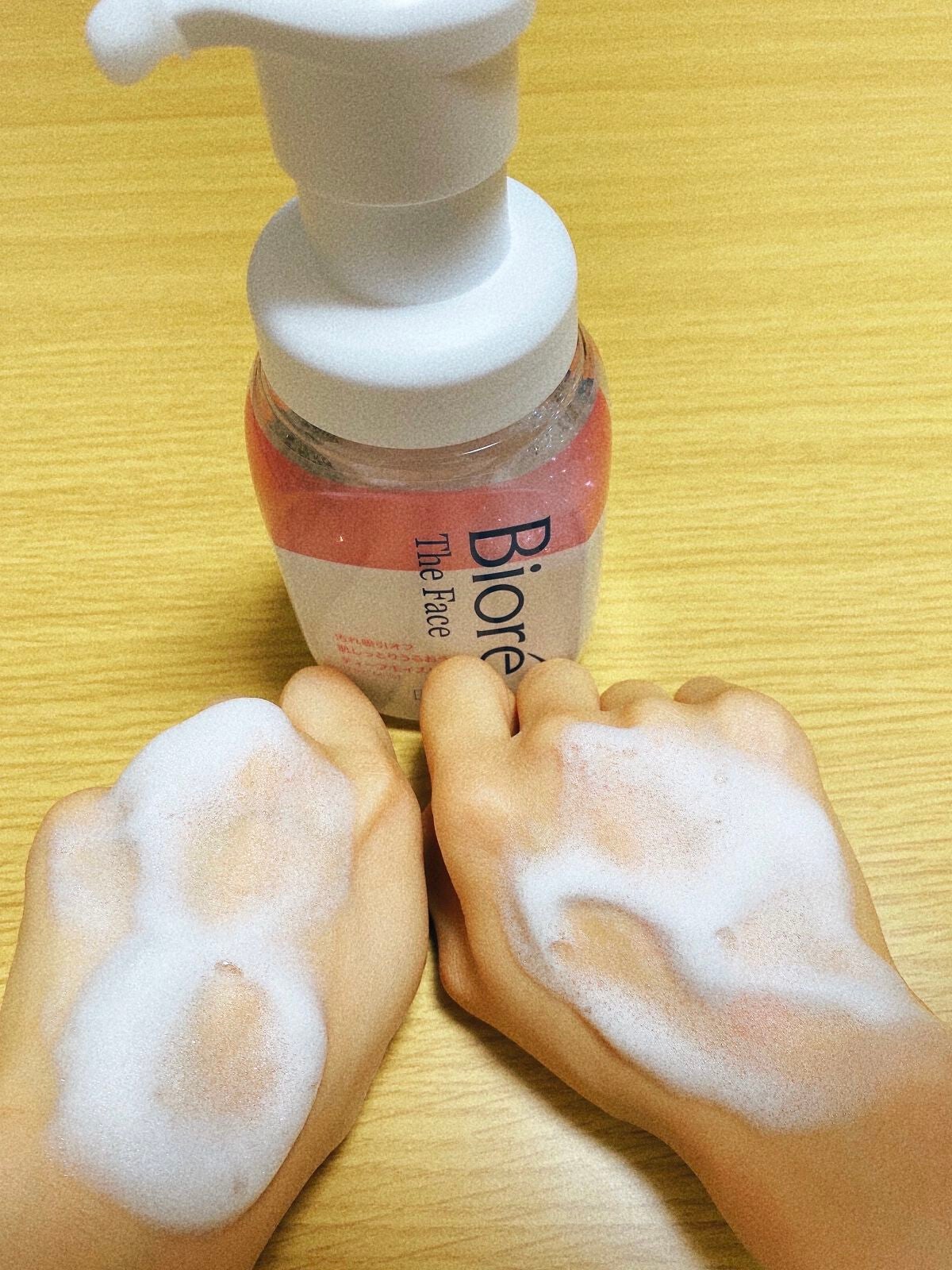 ビオレ ザフェイス 泡洗顔料 ディープモイスト/ビオレ/泡洗顔を使ったクチコミ(6枚目)