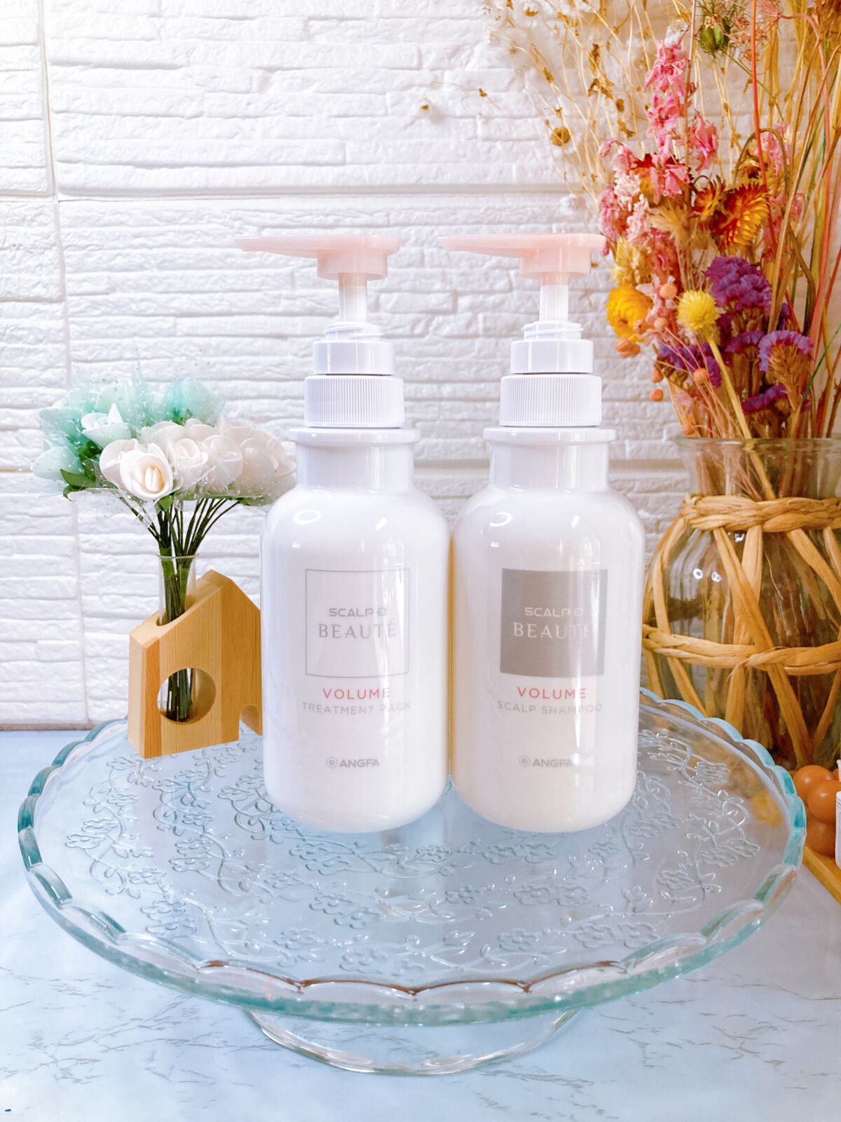 スカルプD ボーテ 薬用スカルプシャンプー （ボリューム）／薬用トリートメントパック （ボリューム）/アンファー(スカルプD)/市販シャンプーを使ったクチコミ（1枚目）