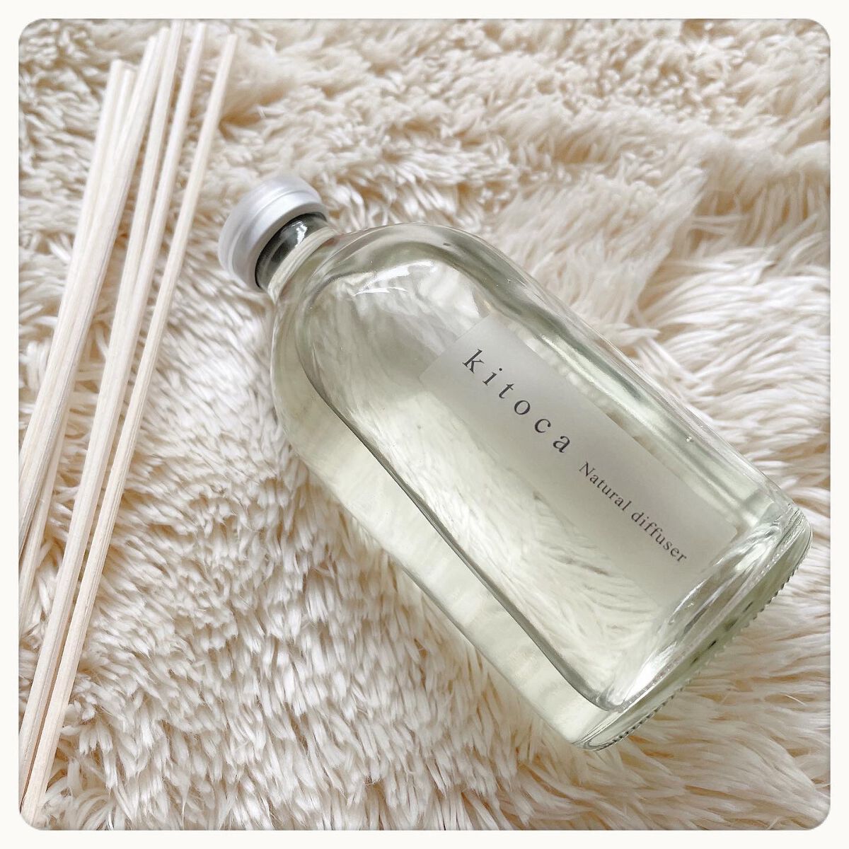 消臭リードディフューザー/Kitoca 木と果/ルームフレグランスを使ったクチコミ(4枚目)
