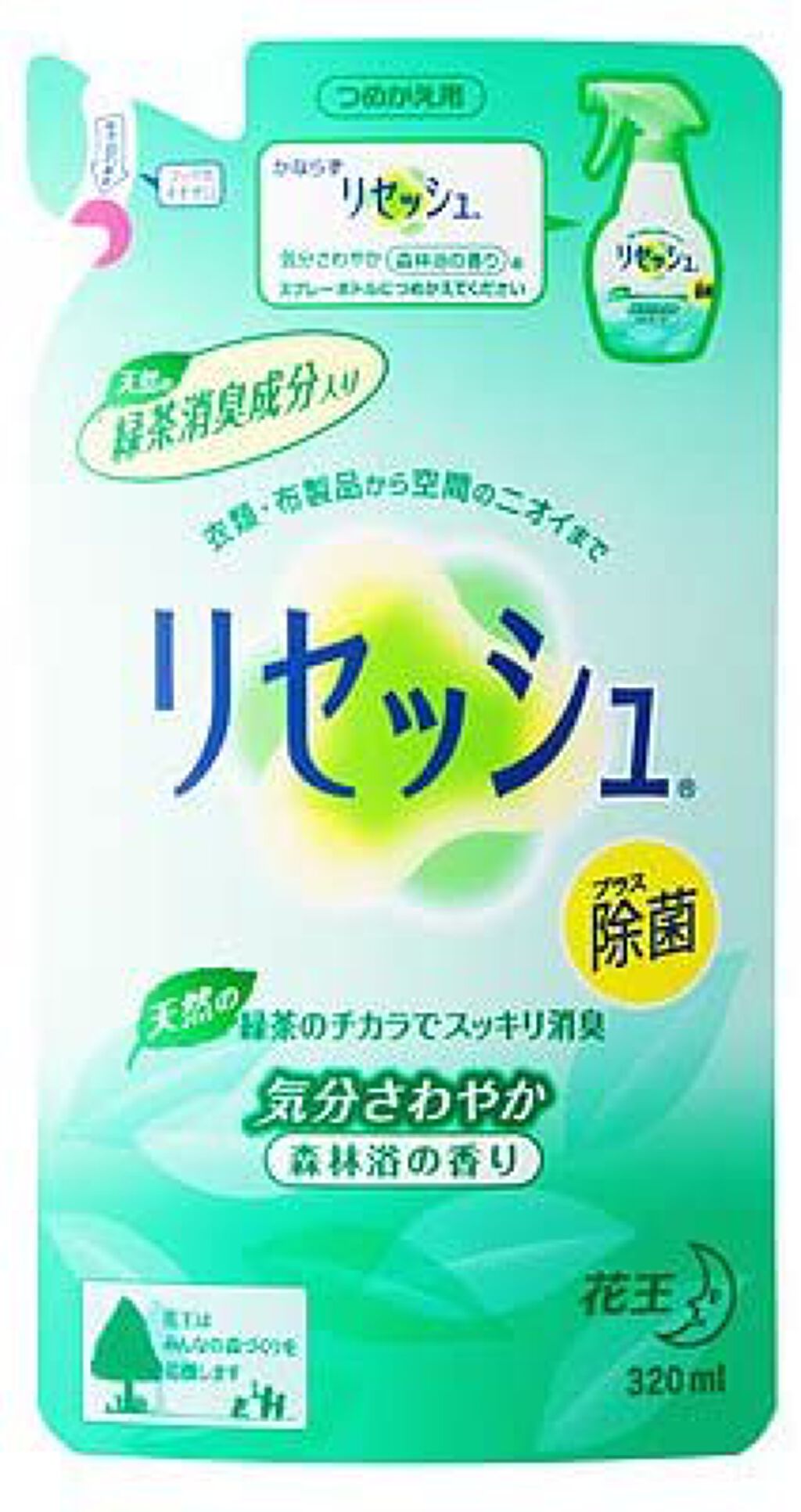 リセッシュ 森林浴の香り つめかえ用