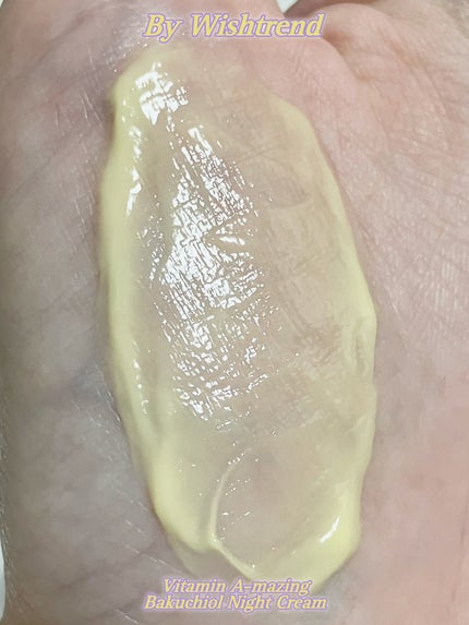 ビタミンA-mazingバクチオールナイトクリーム/By Wishtrend/フェイスクリームを使ったクチコミ(6枚目)