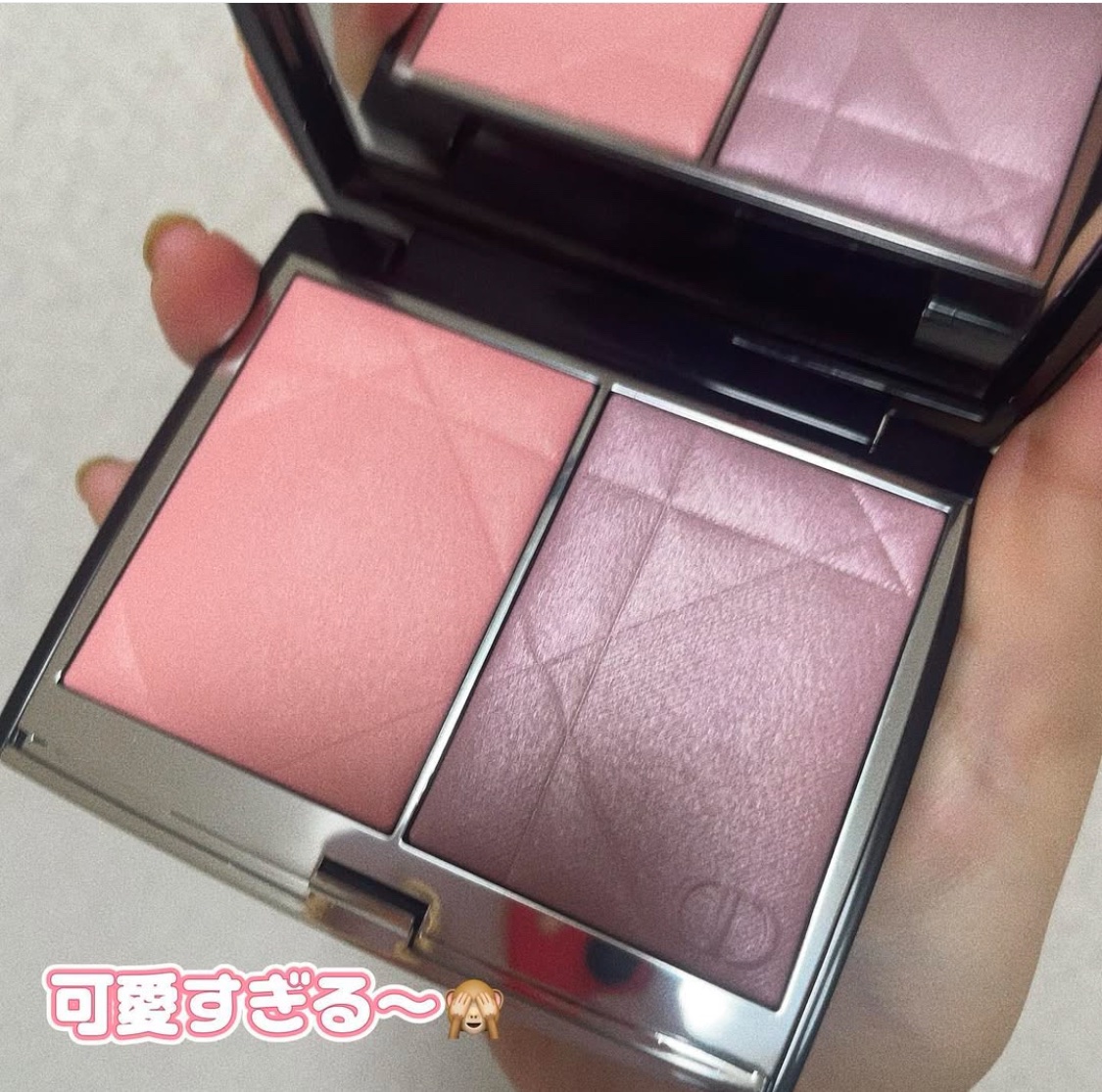 ディオールスキン ルージュ ブラッシュ カラー＆グロウ/Dior/パウダーチークを使ったクチコミ（1枚目）