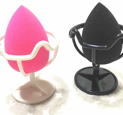 3Dパフスタンド/セリア/その他化粧小物を使ったクチコミ(1枚目)