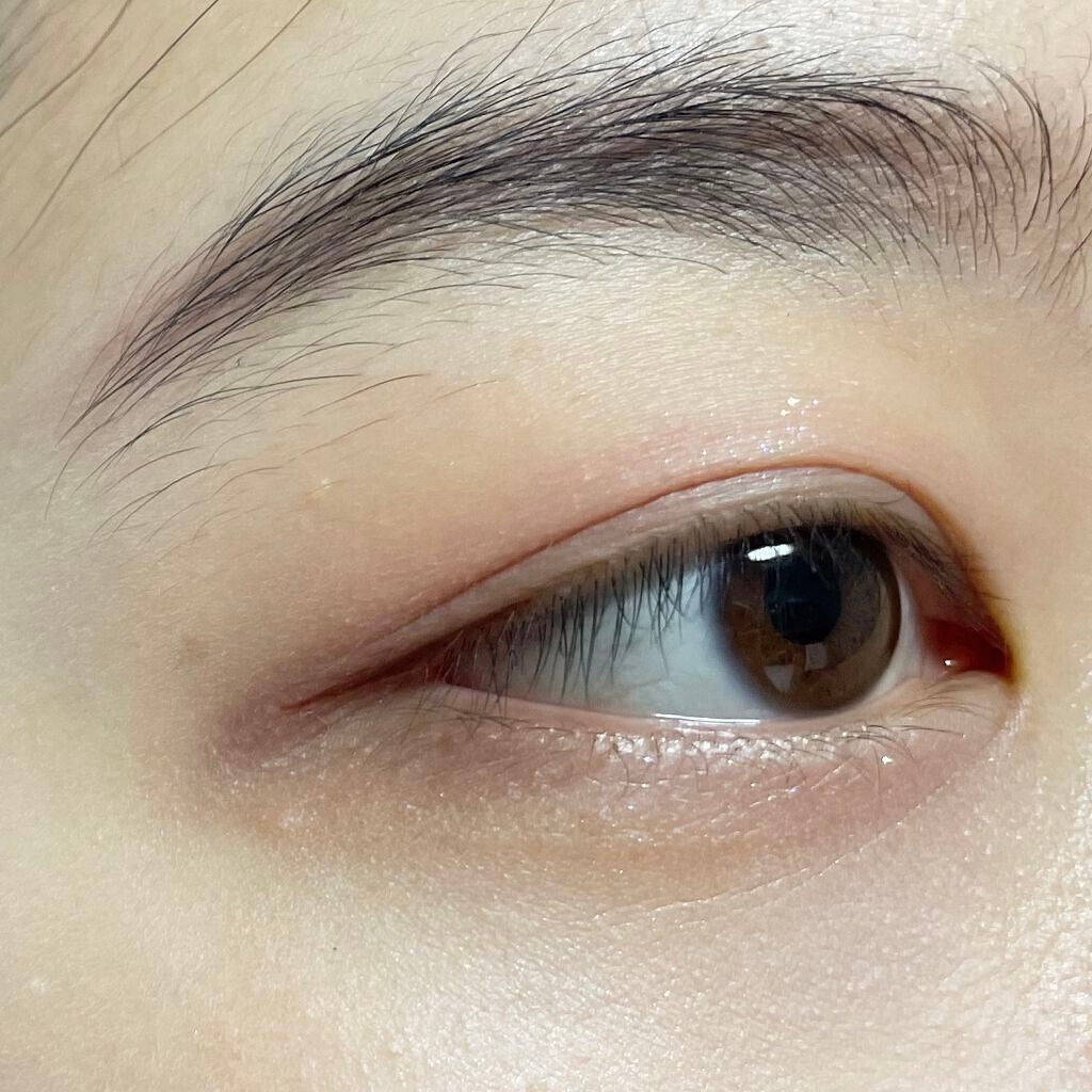 「密着アイライナー」ショート筆リキッド/デジャヴュ/リキッドアイライナーを使ったクチコミ(3枚目)