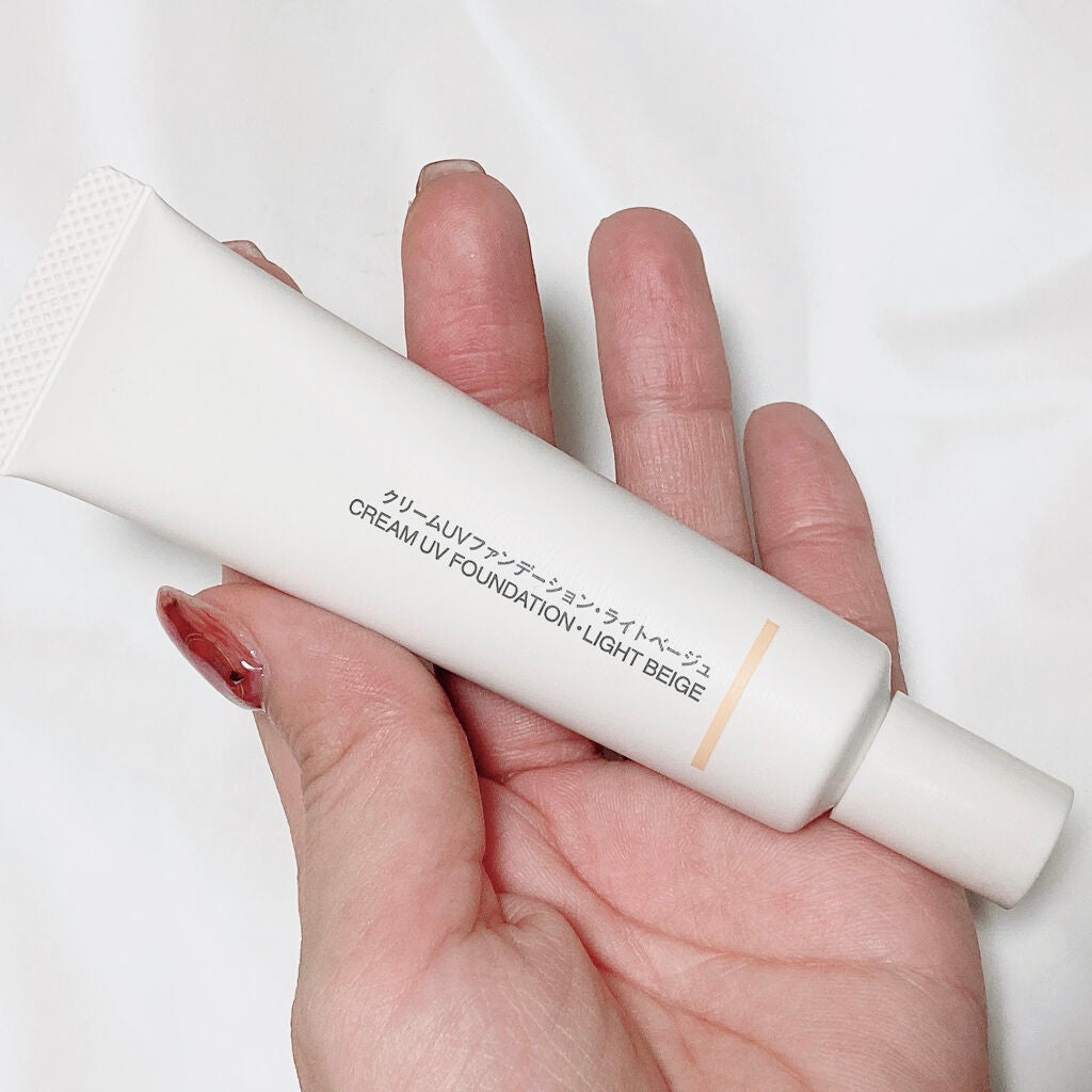 クリームUVファンデーションSPF31 PA+++/無印良品/クリーム・エマルジョンファンデーションを使ったクチコミ(2枚目)