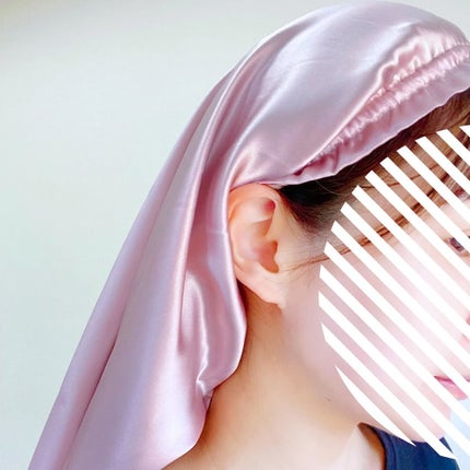 シルク ヘアキャップ ロングヘア用/SEAWIND/ヘアケアグッズを使ったクチコミ(5枚目)