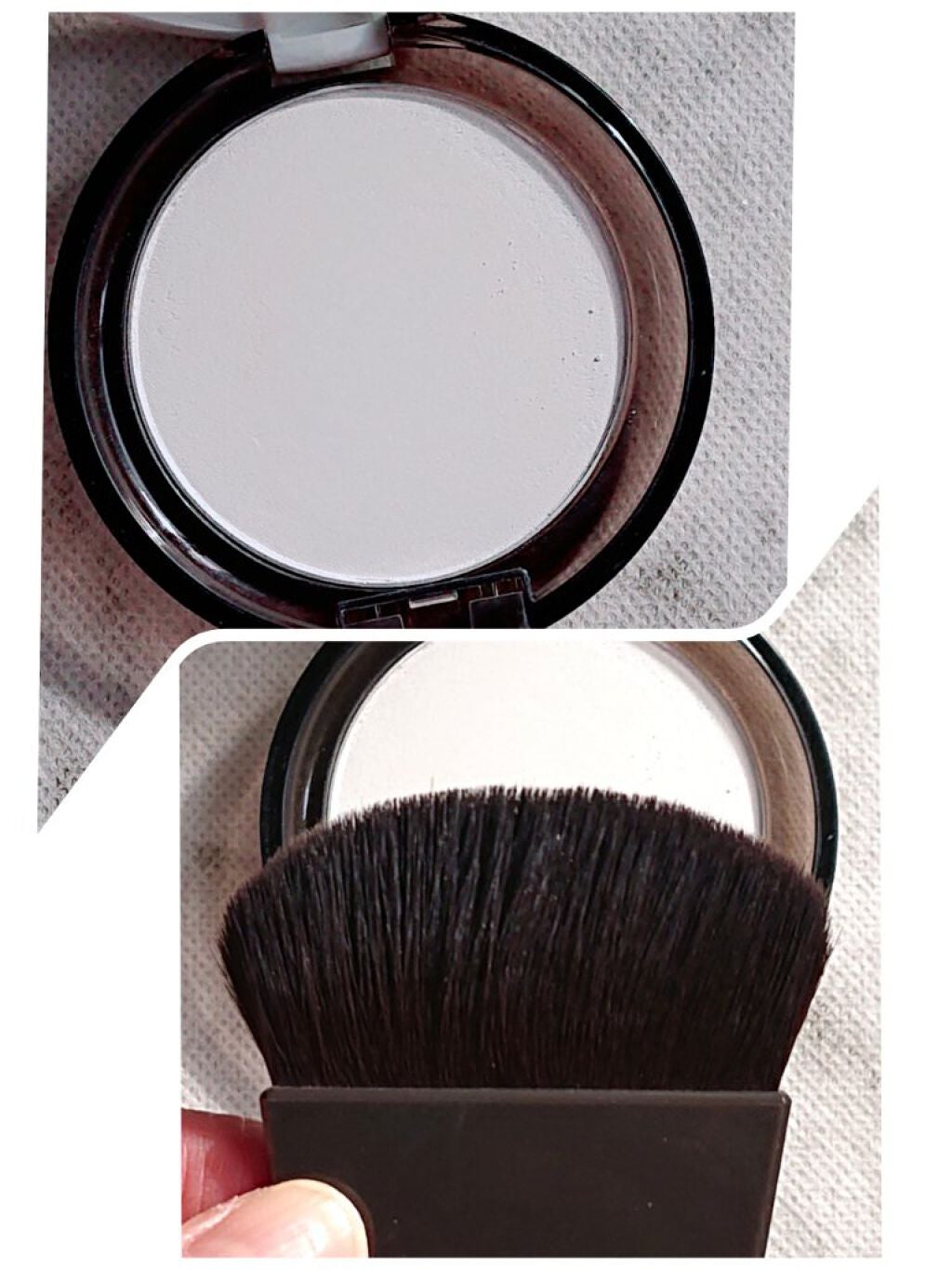 ラスタリングシアーパウダー/excel/プレストパウダーを使ったクチコミ(2枚目)