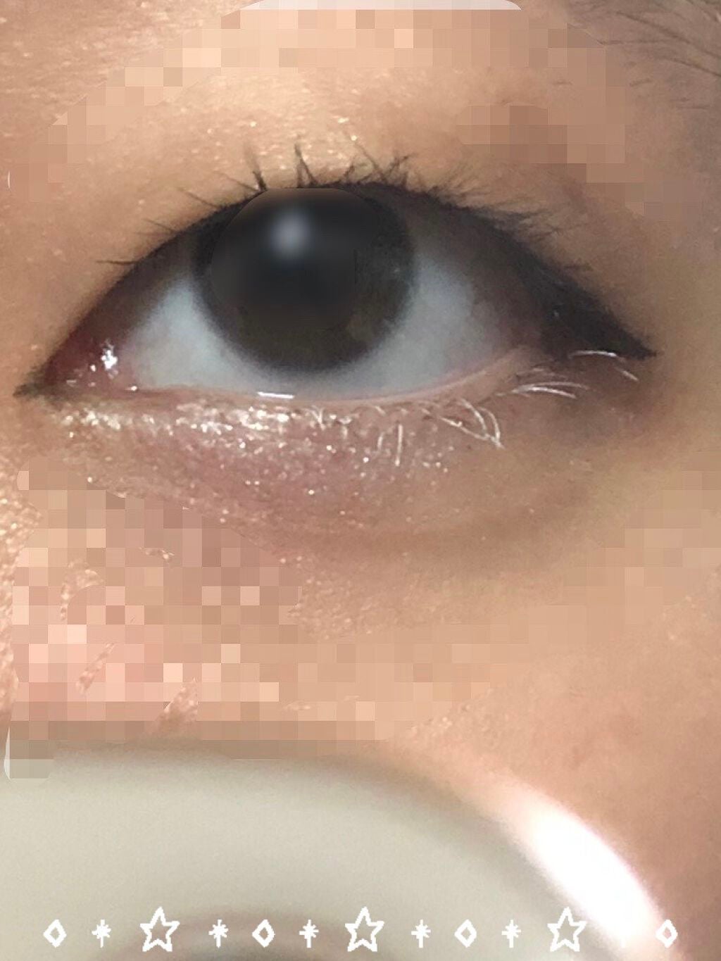 EYE OPENING LINER/UZU BY FLOWFUSHI/リキッドアイライナーを使ったクチコミ(2枚目)