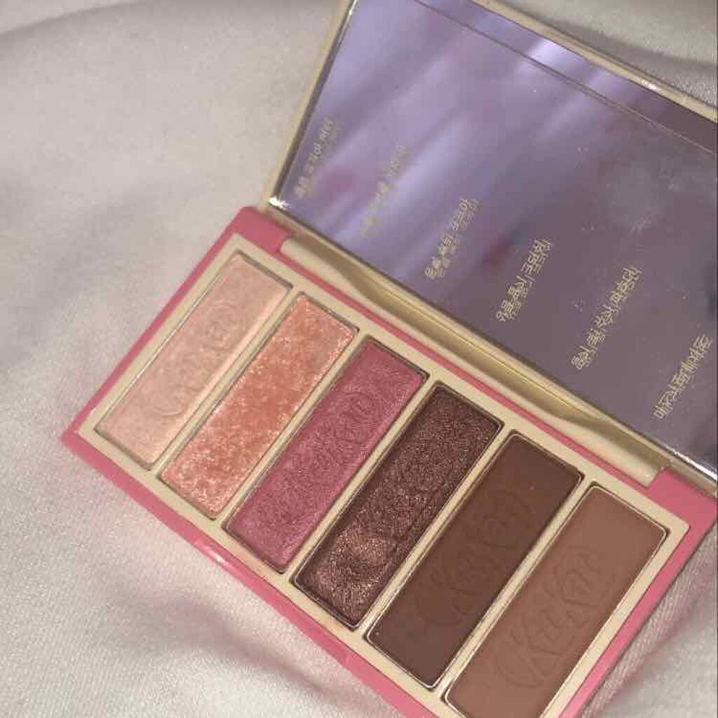 プレイカラーアイズ ミニ #キットカットオリジナル/ETUDE/アイシャドウパレットを使ったクチコミ(4枚目)