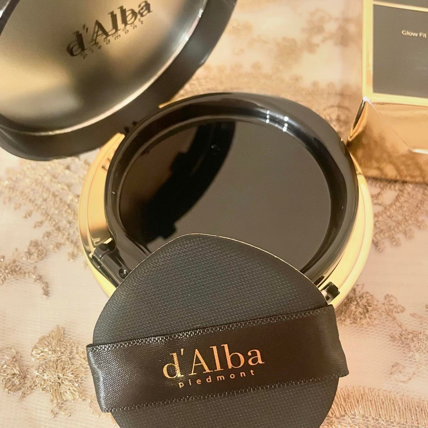 グロウフィットセラムカバークッション/ダルバ/クッションファンデーションを使ったクチコミ(4枚目)