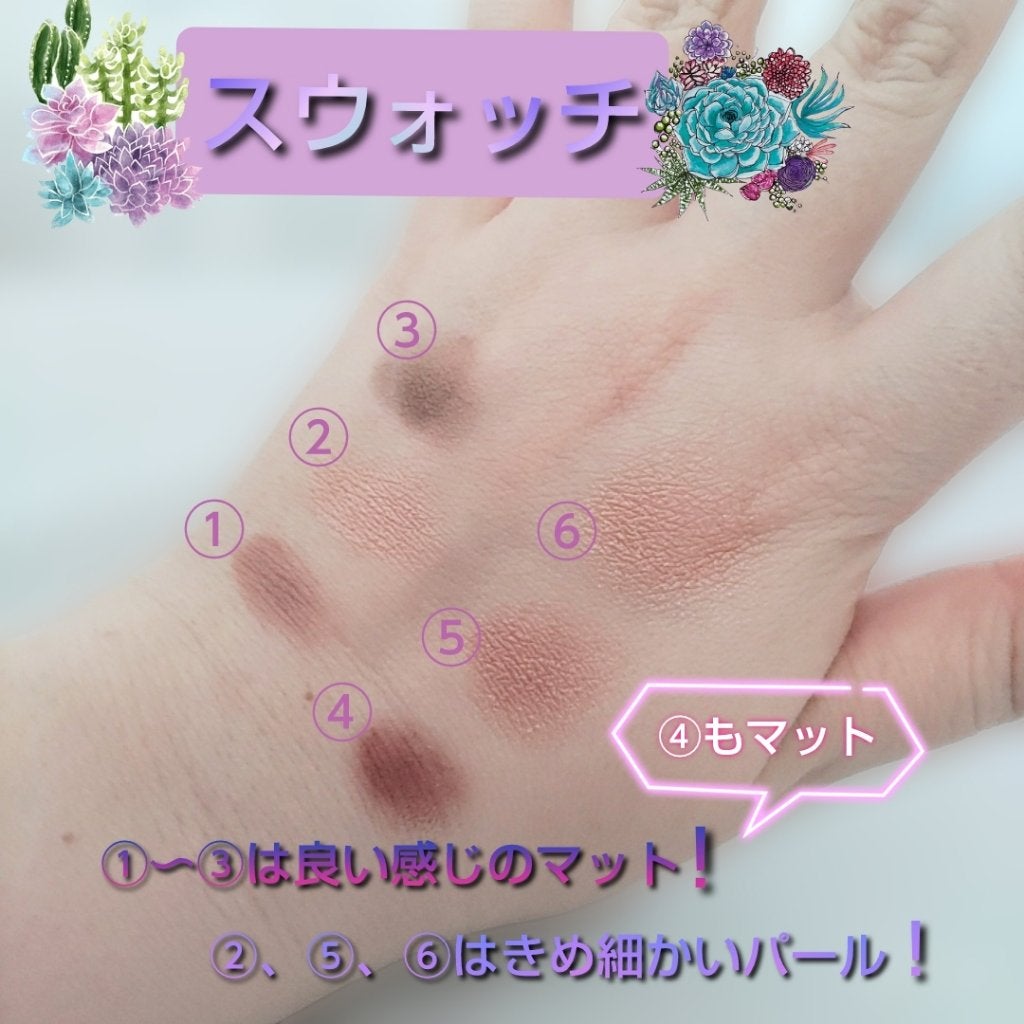 コネクト イン カラー アイシャドウ パレット × 6/M・A・C/アイシャドウパレットを使ったクチコミ(3枚目)