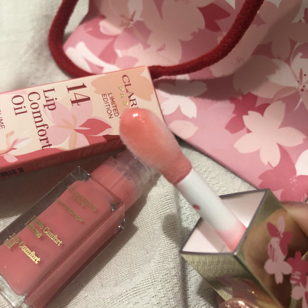 コンフォート リップオイル /CLARINS/リップグロスを使ったクチコミ（1枚目）