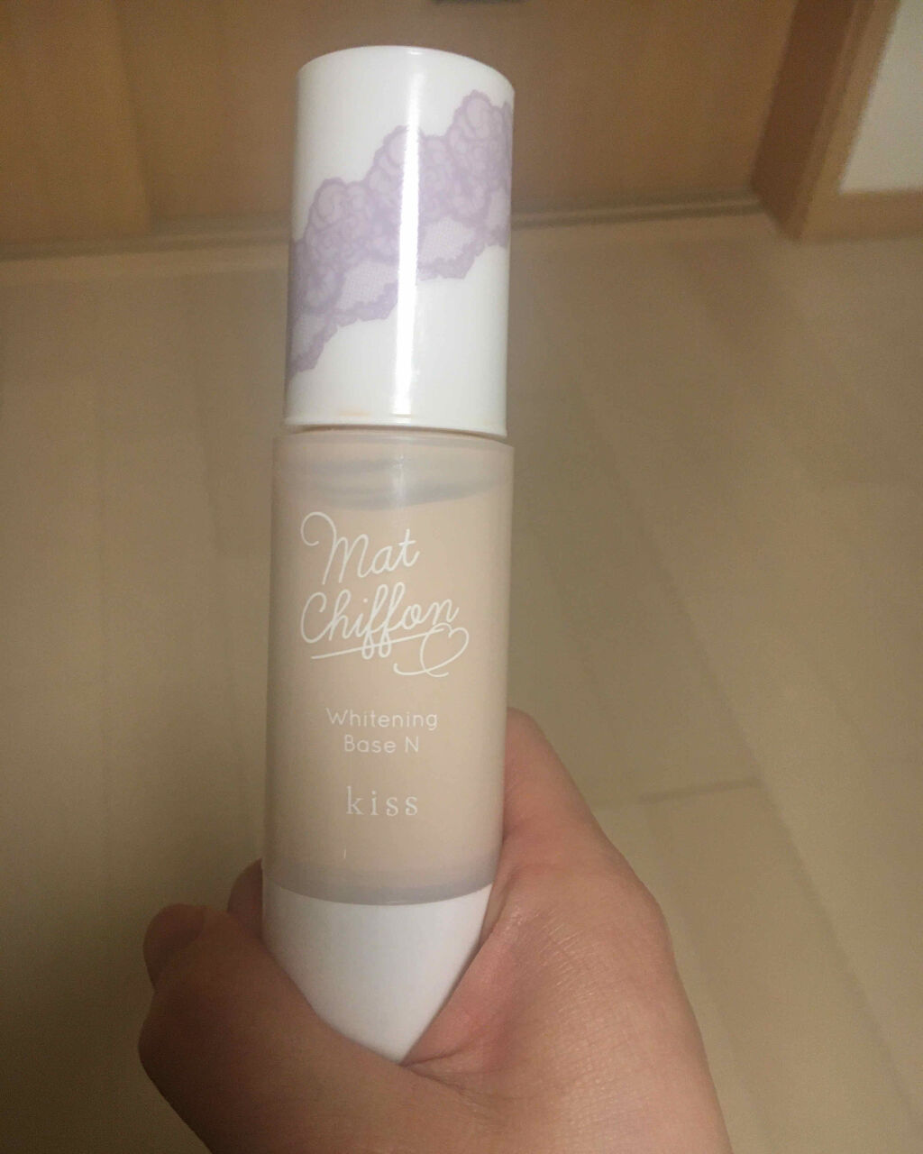 マットシフォン UVホワイトニングベースN/KiSS/化粧下地を使ったクチコミ（2枚目）