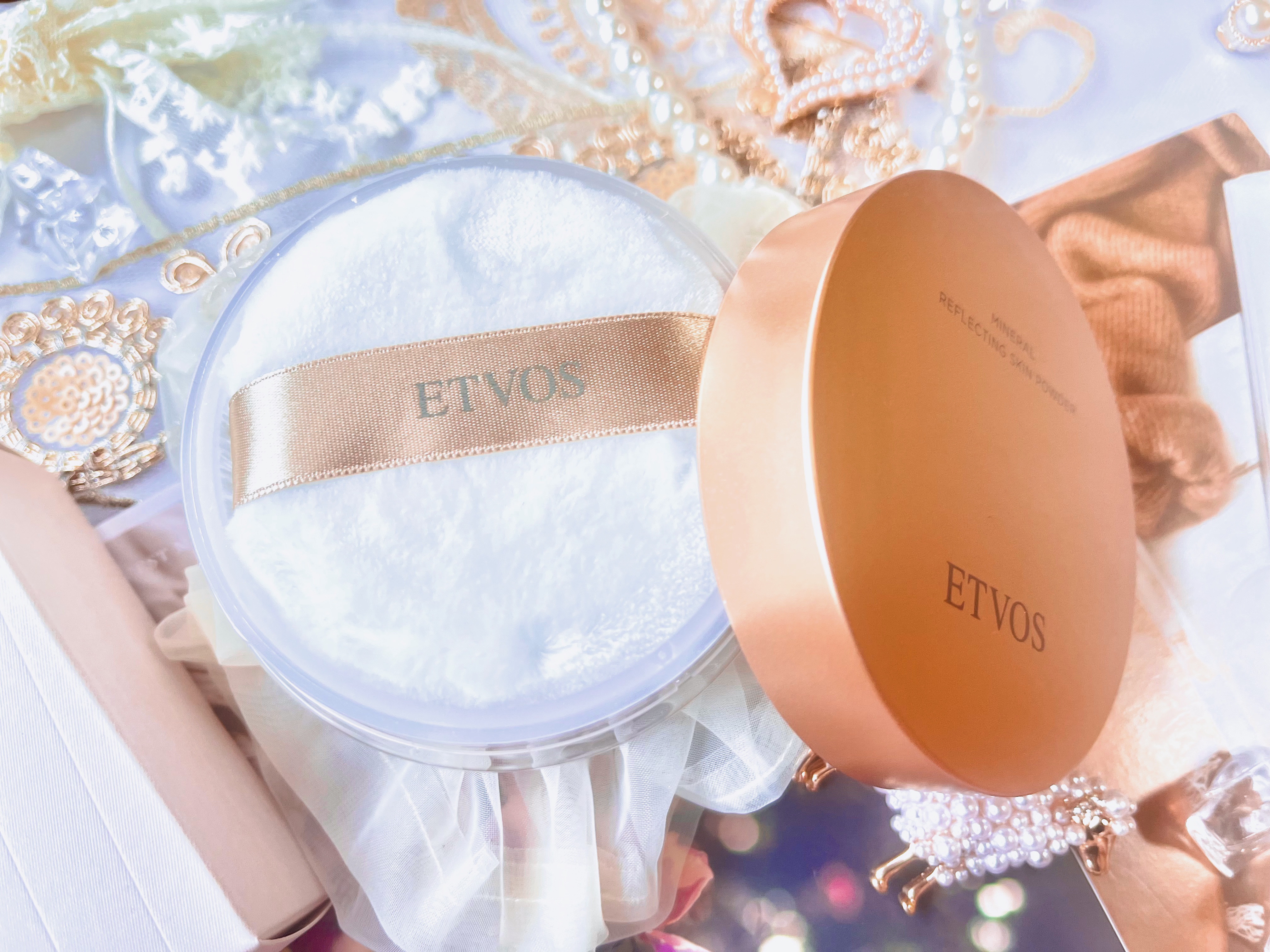 ミネラルルーセントパウダー/エトヴォス/ルースパウダーを使ったクチコミ（3枚目）