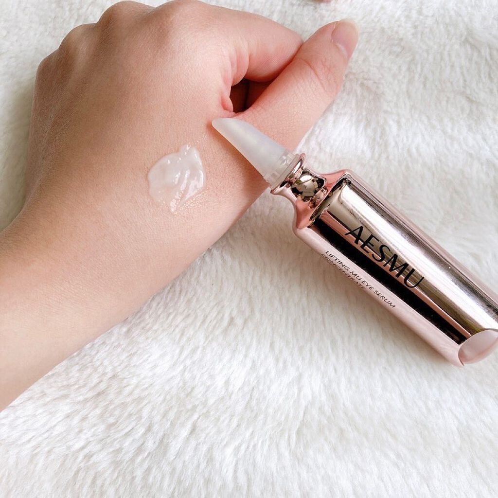 リフティングMUアイセラムコンセントレート/AESMU LABO/アイケア・アイクリームを使ったクチコミ（3枚目）