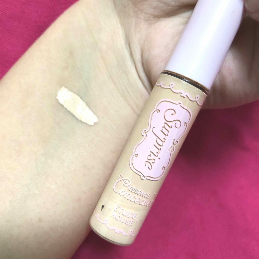 ETUDE サプライズ エッセンス コンシーラーのクチコミ「#エチュードハウス #コンシーラー 廃盤になってますが、カバー力があまりないのに厚塗り感が出て.....」（1枚目）