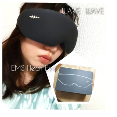 WAVEWAVE EMS HEAT EYEのクチコミ「WAVEWAVE
EMS HEAT EYE♡
ブラック

こんな方におすすめなEMS HEAT.....」（1枚目）