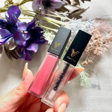 Vヴィヴィットロゼ リップグロス/Visvilaa/リップグロスを使ったクチコミ(1枚目)