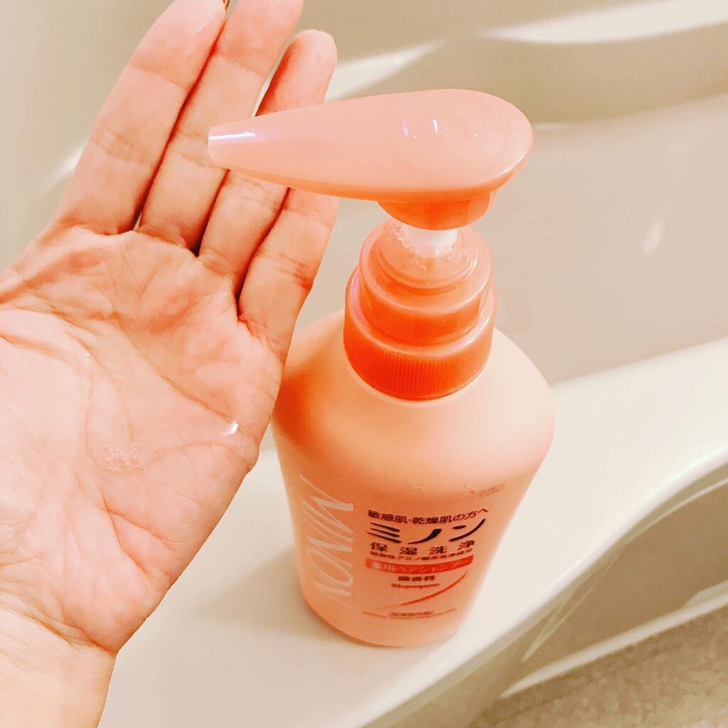 髪の毛に優しい成分がたっぷり配合されているヘアシャンプー ミノン ミノン薬用ヘアシャンプー 薬用コンディショナーの口コミ By かおりーぬ 普通肌 40代前半 Lips