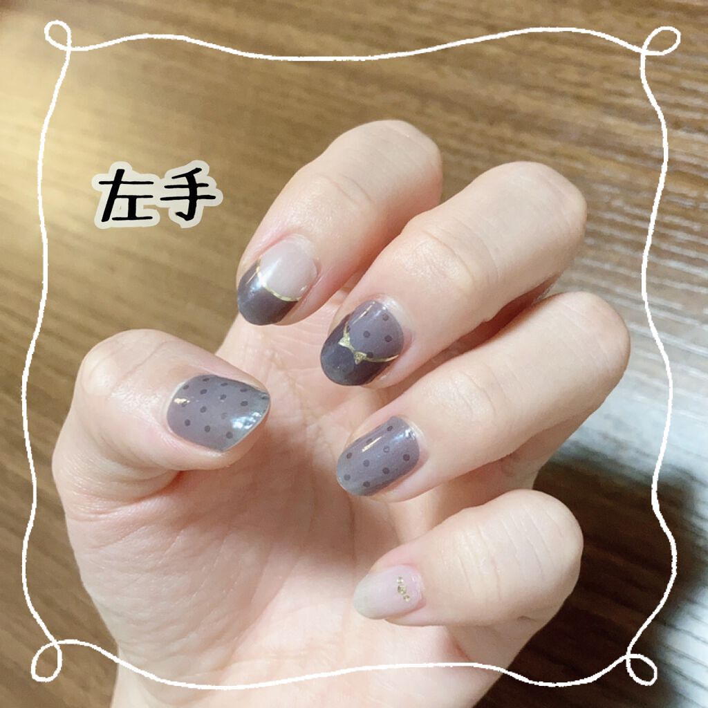 ジェルネイルシール/キャンドゥ/ネイルシールを使ったクチコミ(2枚目)