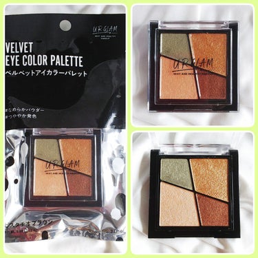 UR GLAM　VELVET EYE COLOR PALETTE/U R GLAM/アイシャドウパレットを使ったクチコミ（2枚目）