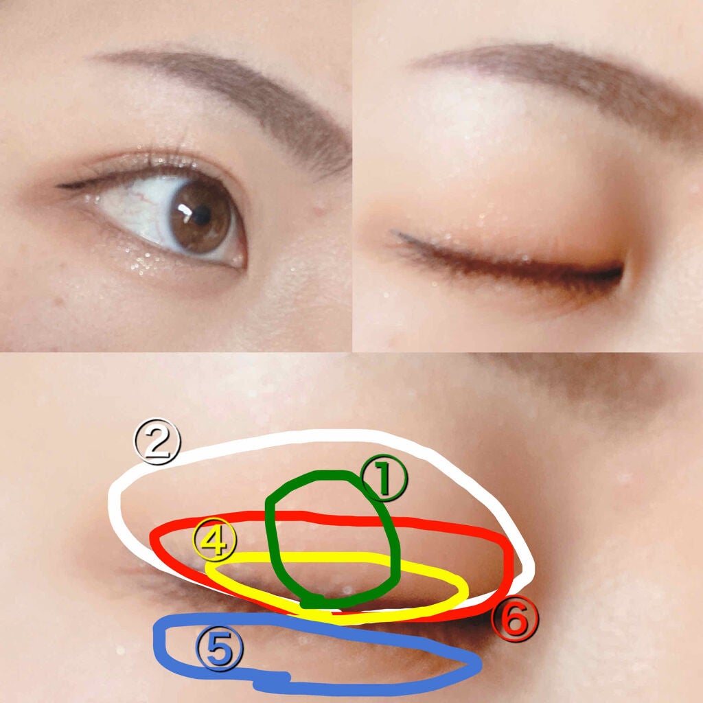 ハーシー プレイカラーアイズミニ/ETUDE/アイシャドウパレットを使ったクチコミ(3枚目)