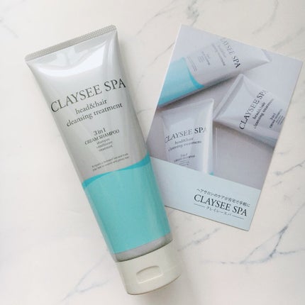 ヘッド&ヘアクレンジングトリートメント/CLAYSEE SPA/市販シャンプーを使ったクチコミ(1枚目)