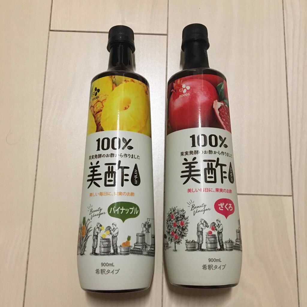 美酢 (希釈タイプ)/美酢(ミチョ)/その他飲むお酢を使ったクチコミ(1枚目)