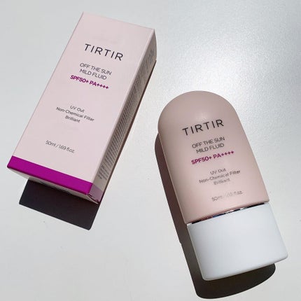 オフ ザ サン マイルド フルイド SPF50+ PA++++/TIRTIR(ティルティル)/日焼け止め・UVケアを使ったクチコミ(3枚目)