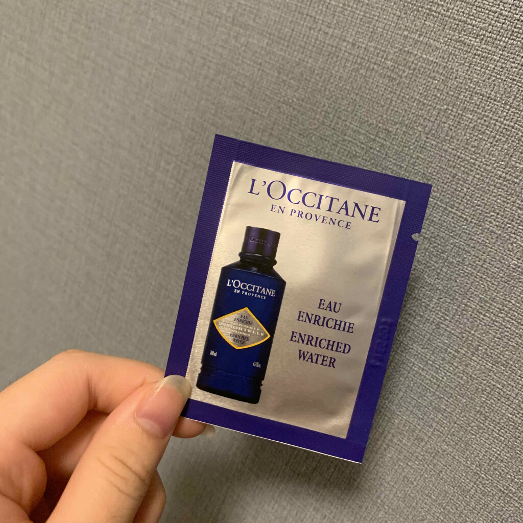 L'OCCITANE イモーテル プレシューズエクストラフェイスウォーターのクチコミ「♥L'OCCITANE イモーテル プレシューズエクストラフェイスウォーター

#サンプルトラ.....」（1枚目）