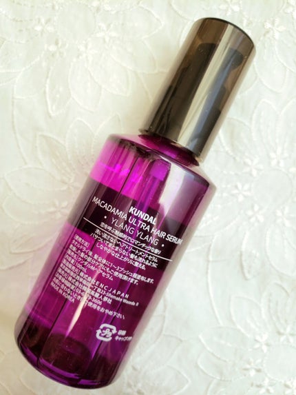 マカダミア ウルトラヘアセラム /KUNDAL/ヘアオイルを使ったクチコミ(3枚目)