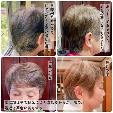 プロチェンジ ブラックシャンプー/MODAMODA/市販シャンプーを使ったクチコミ(6枚目)