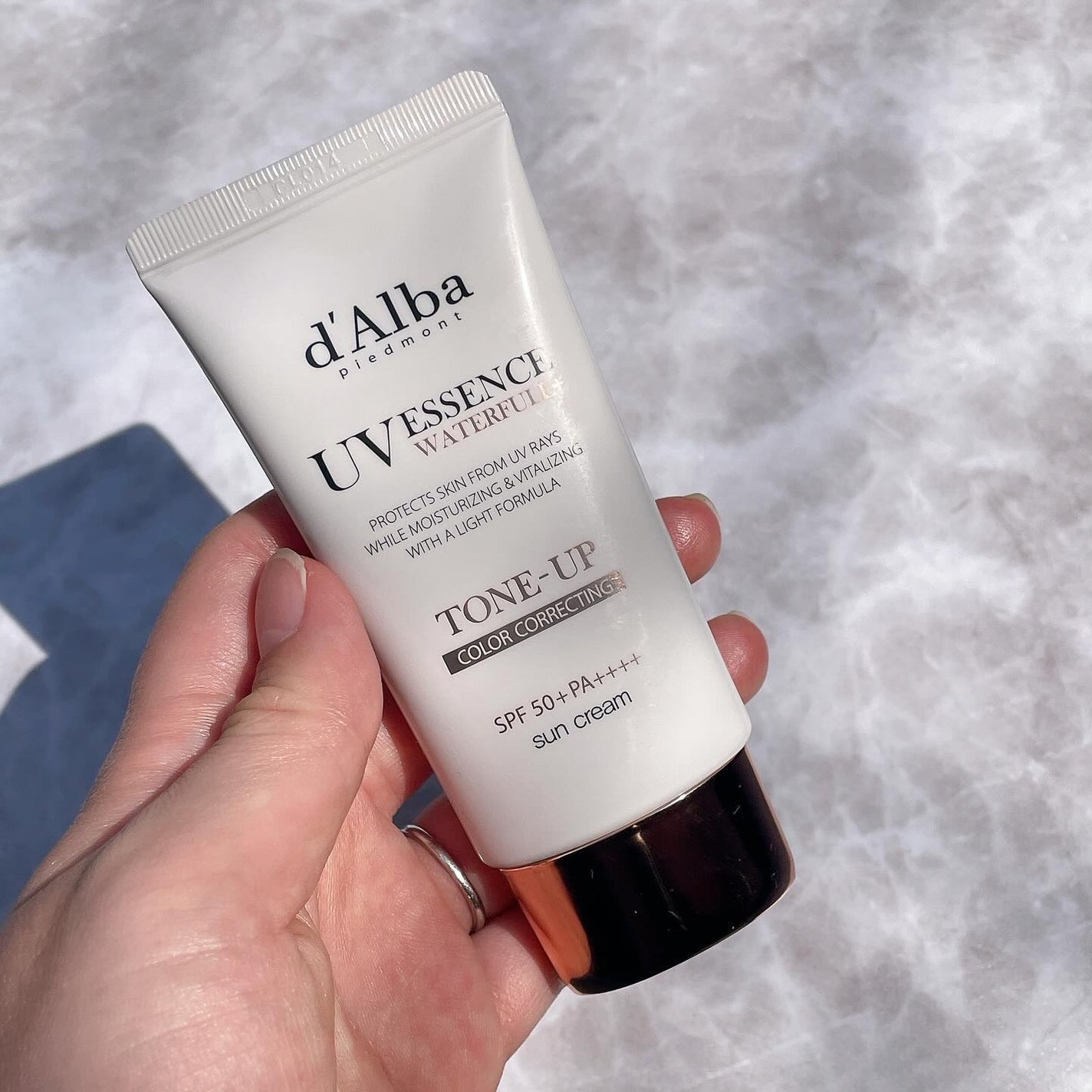 ウォータフルトーンアップサンクリーム/ダルバ/日焼け止めクリームを使ったクチコミ(5枚目)
