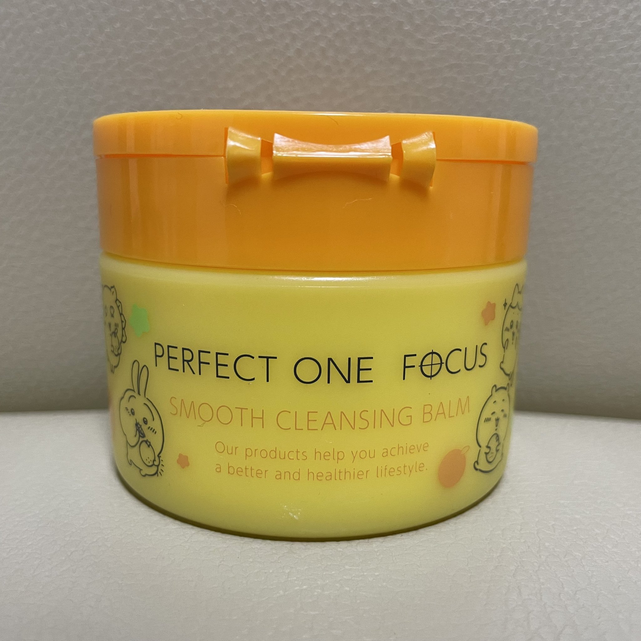 スムースクレンジングバーム ちいかわ限定デザイン/PERFECT ONE  FOCUS/クレンジングバームを使ったクチコミ（1枚目）