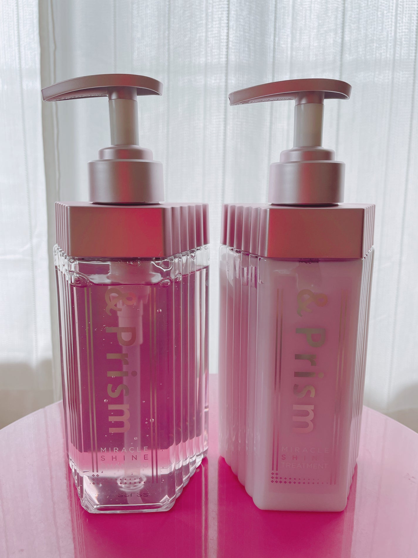 ミラクル シャイン シャンプー/ヘアトリートメント/&Prism/市販シャンプーを使ったクチコミ(1枚目)